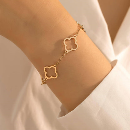 Leere Kleeblatt Armbänder